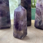 Amethyst Obelisk - Spiritual Wisdom & Comfort Crystals