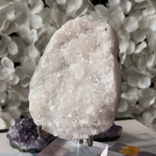 apophyllite cluster for meditation and anxiety