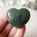 Green Aventurine Heart - Abundance & Luck Crystals