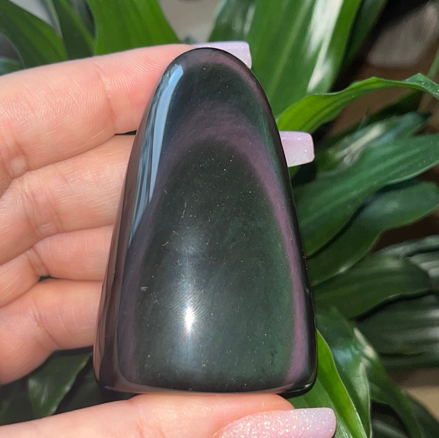 Rainbow Obsidian Freeform 1- 6.6cm x 4cm Crystals