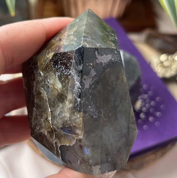 Labradorite Faceted Freeform - Magic & Clairvoyance Crystals