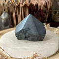 Hematite Cut Base Generator Point - Protection & Connection 2- 4.1cm x 5.1cm Crystals