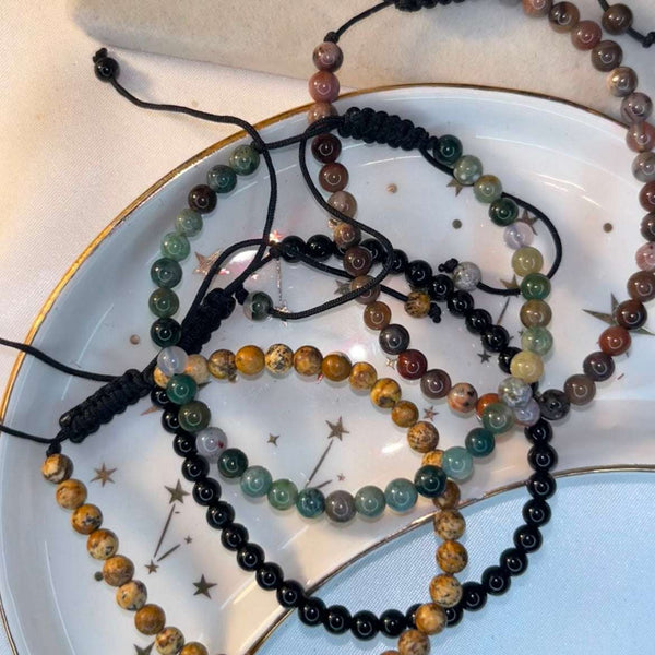 Tibetan-style Crystal Beads Bracelets Crystals