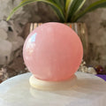 Rose Quartz Sphere - Universal & Unconditional Love 5.4cm Crystals