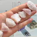 Rough Rose Quartz Chunk - Universal & Unconditional Love Extra Small (10g - 20g) Crystals