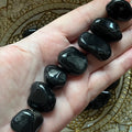 Black Onyx Tumblestones - Inner Strength & Energy Healing Small Crystals