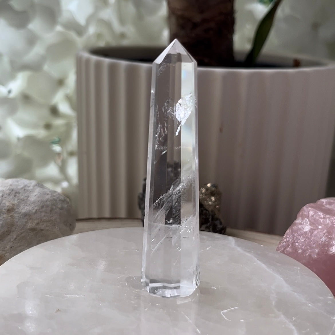 Himalayan Quartz Tower - Chakra Alignment & Energetic Cleansing **Rare** 2- 7cm Crystals