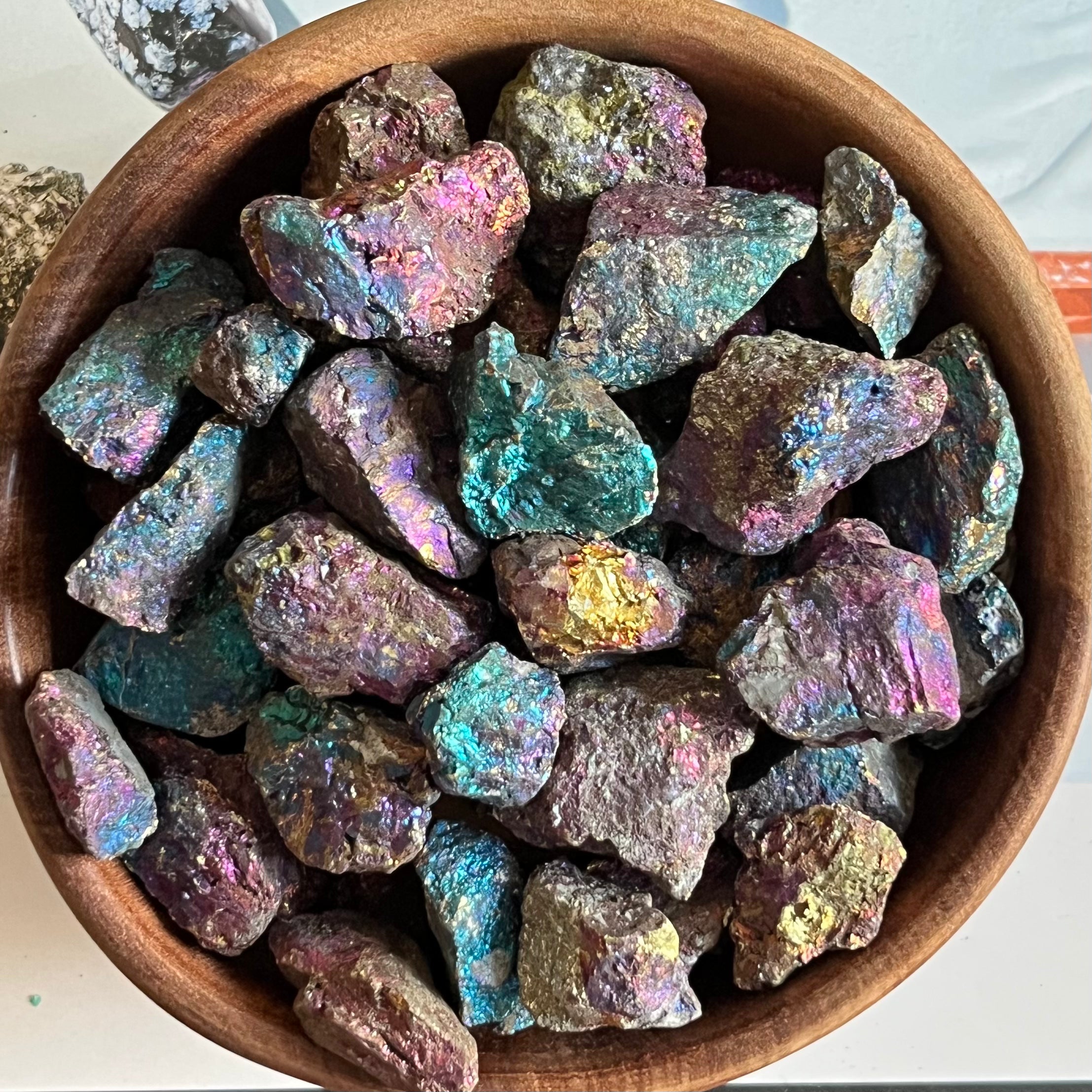 Peacock Ore (Bornite) Crystals