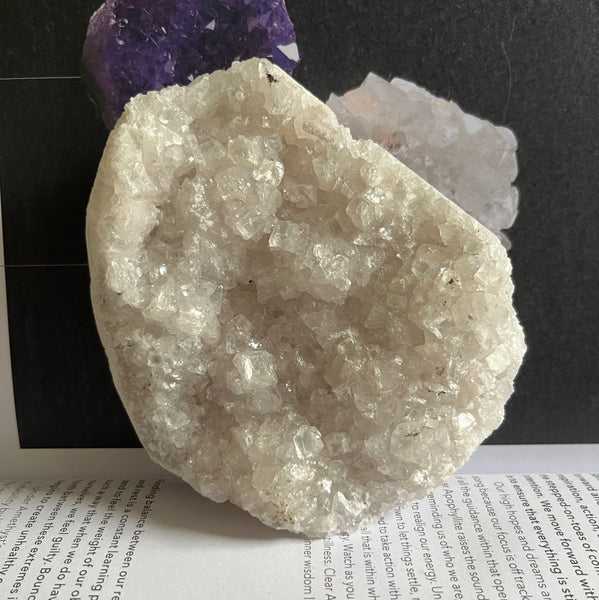 apophyllite cluster for meditation and anxiety