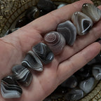 Banded Botswana Agate Tumblestones - Change & Balance Small Crystals