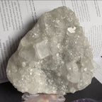 apophyllite cluster for meditation and anxiety