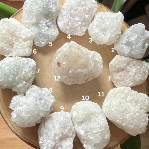apophyllite cluster for meditation and anxiety