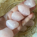 Rose Quartz Tumblestones (Grade AA) - Universal & Unconditional Love Large Crystals