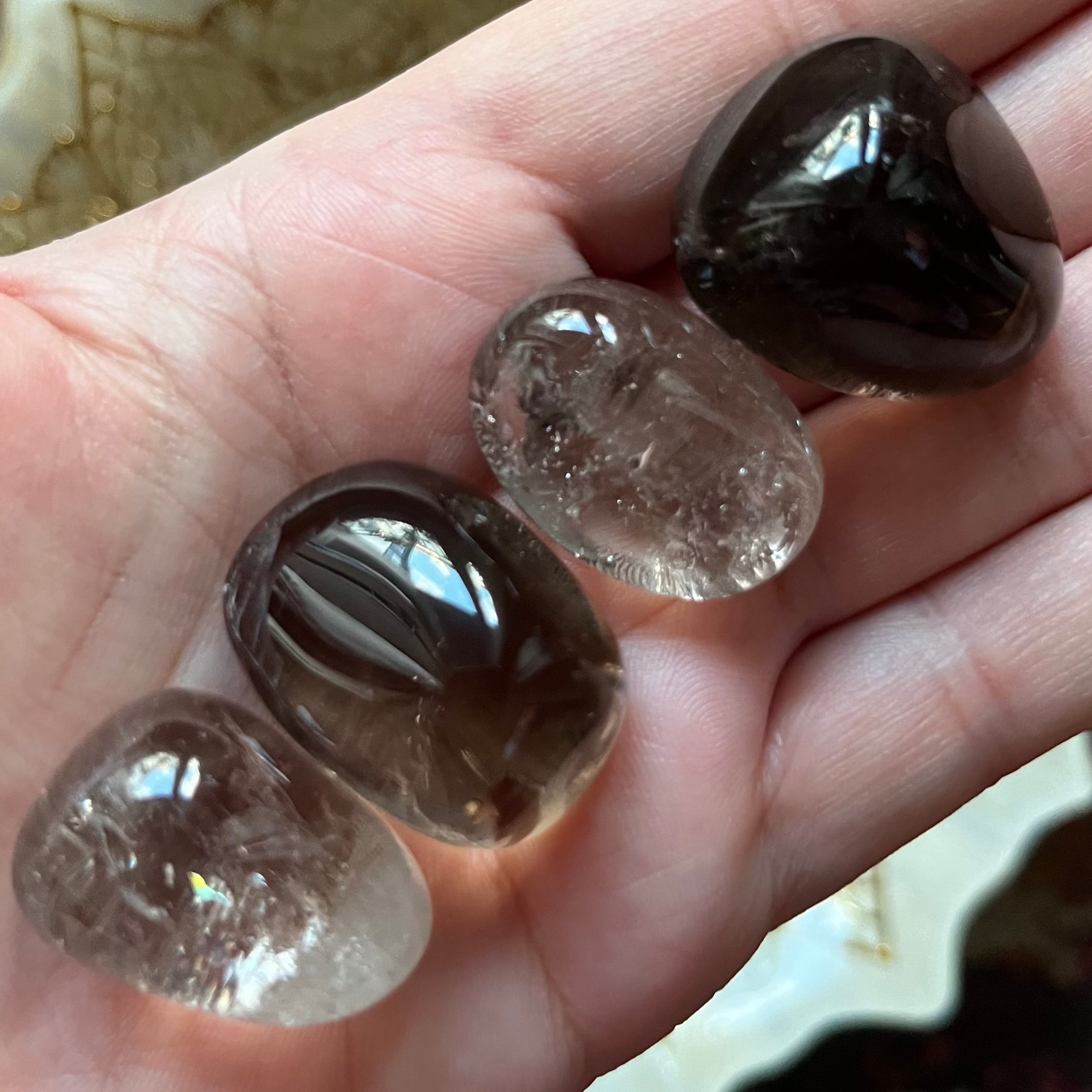 Smoky Quartz Tumblestones (A Grade)- Open Paths & Protection Medium Crystals