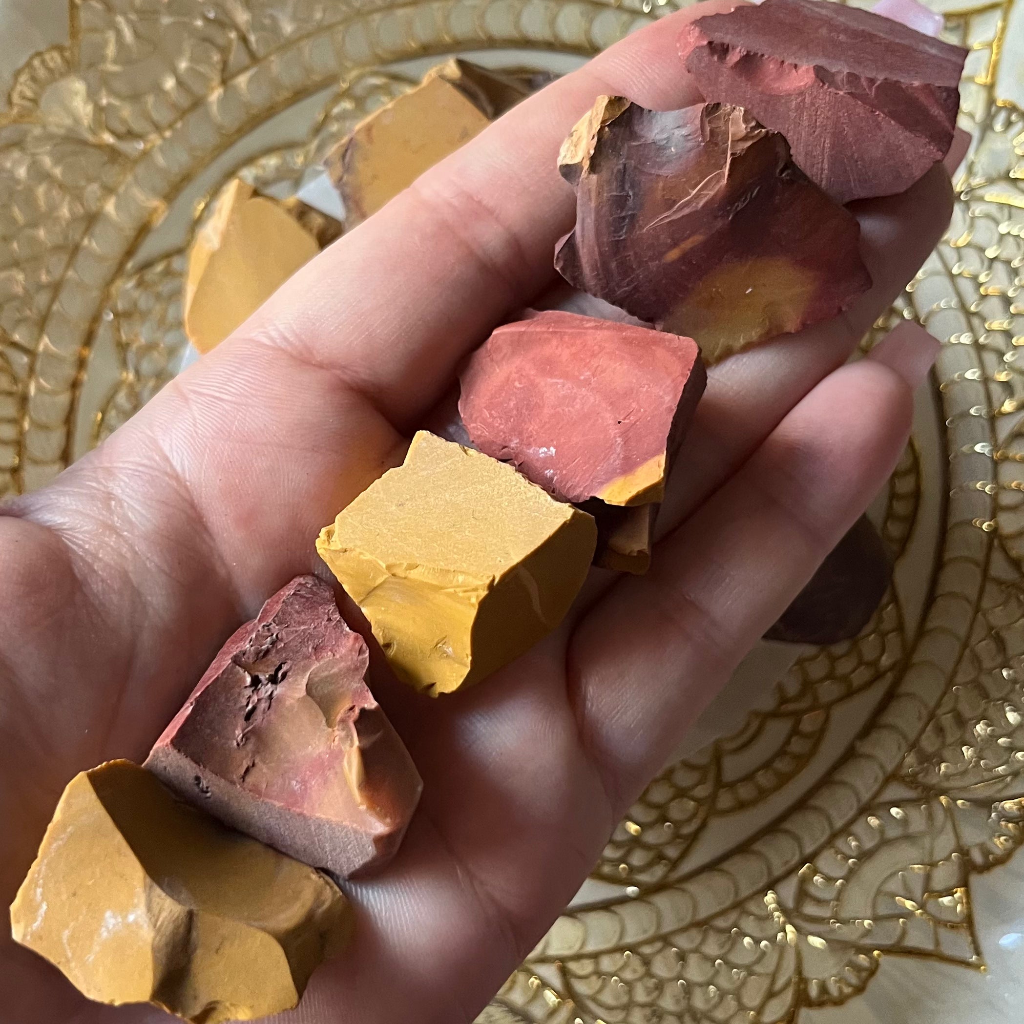 Rough Mookaite Chunk - Ancestrality & Vitality Small (10g-15g) Crystals