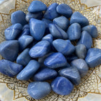 Blue Quartz Tumblestones - Harmony & Communication Crystals