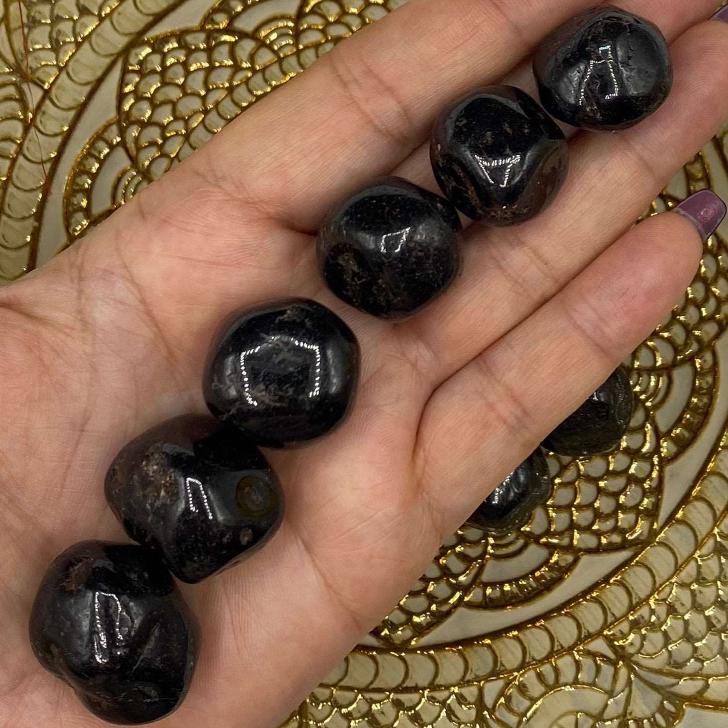 Garnet Tumblestones - Vitality & Magnetism Crystals