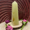 Green Calcite Obelisk - Emotional Balance 13cm Crystals