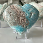 Caribbean Calcite Heart - Spiritual Growth & Self-Confidence Crystals