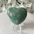 Chrysocolla Howlite Heart - Serenity & Balance 4cm Crystals