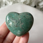 Chrysocolla Howlite Heart - Serenity & Balance Crystals