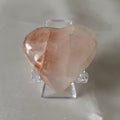 Hematoid Quartz Heart 3.5cm Crystals