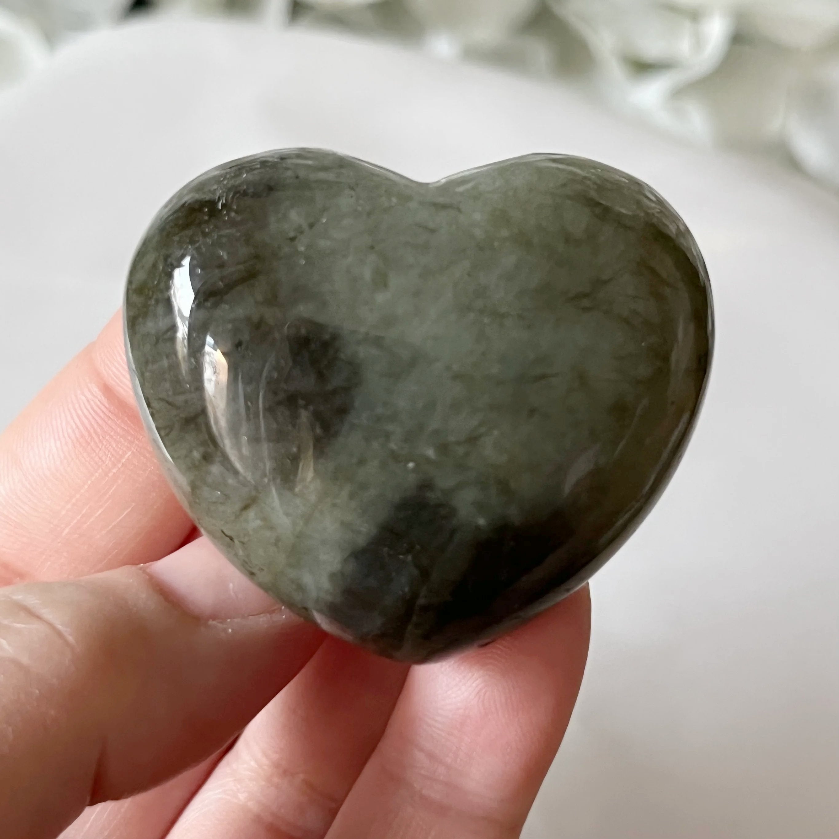 Labradorite Heart - Magic & Clairvoyance Crystals