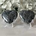 Larvikite Heart 4cm Crystals