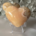 Mexican Onyx Heart 1- 7cm x 5.5cm Crystals