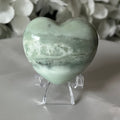 New Jade (Serpentine) Heart - Balance & Vitality 4.5cm Crystals