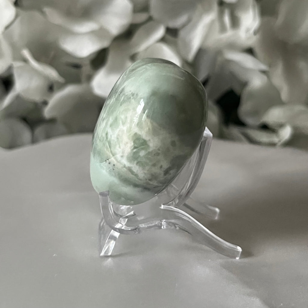 New Jade (Serpentine) Heart - Balance & Vitality Crystals