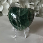 Fluorite Heart - Intuition & Protection Crystals