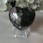 Rhodonite Heart - Emotional Healing & Self-Confidence Crystals