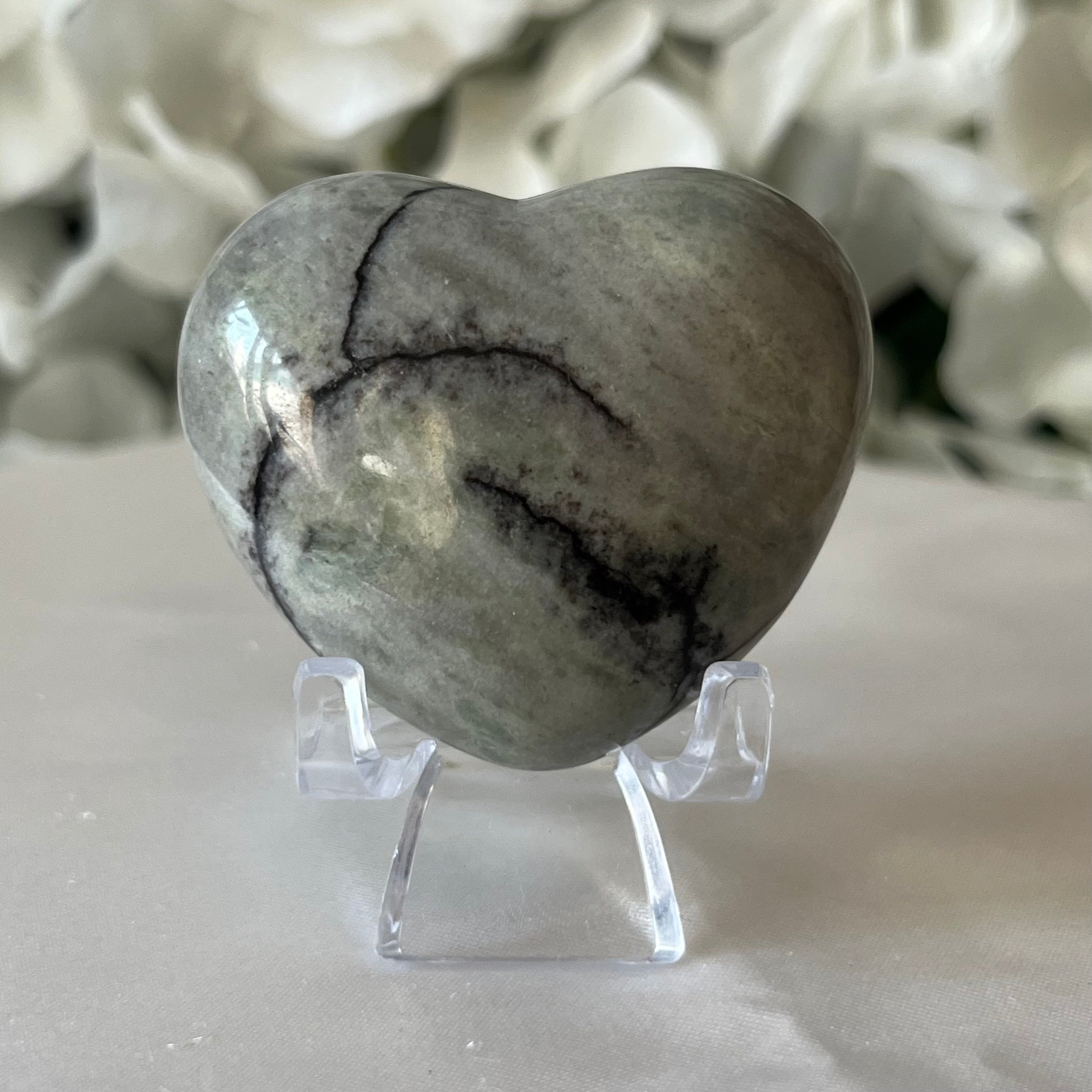 Picasso Jasper Heart Crystals