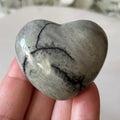 Picasso Jasper Heart 4.5cm Crystals