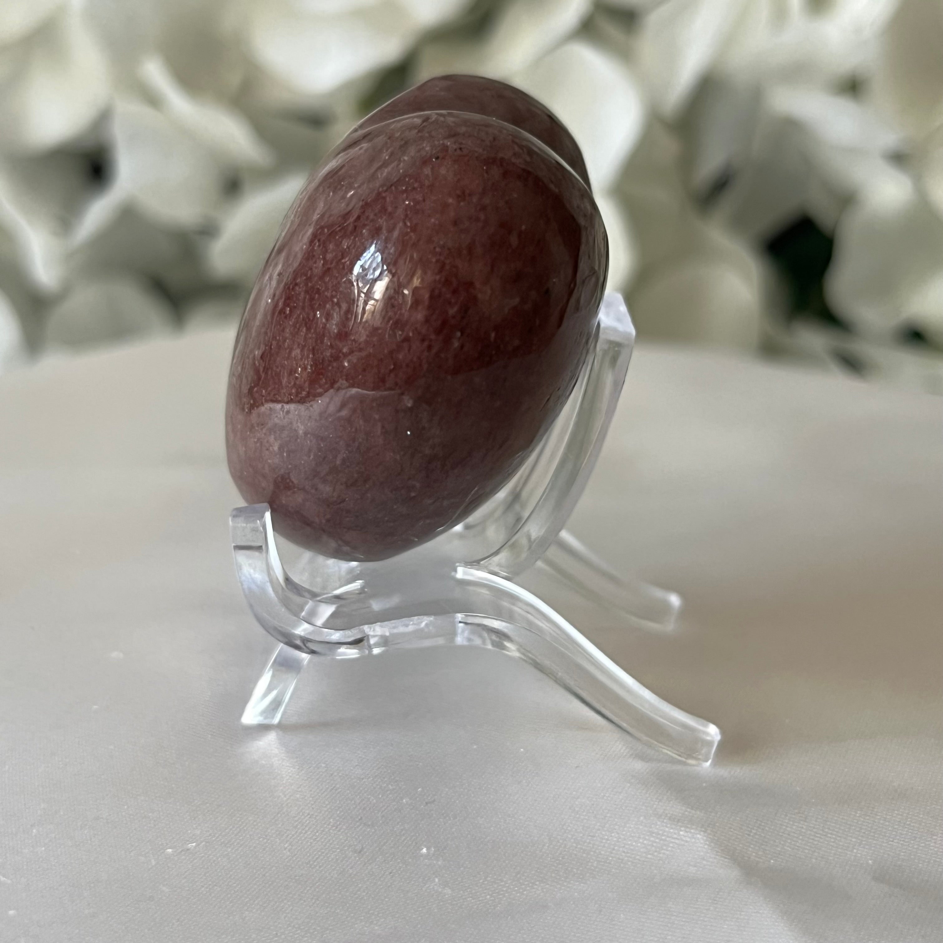 Red Mica Heart Crystals