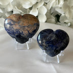 Sodalite Heart - Wisdom & Guidance Crystals
