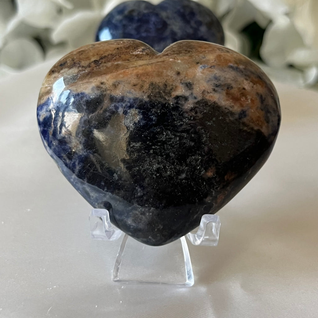 Sodalite Heart - Wisdom & Guidance Crystals