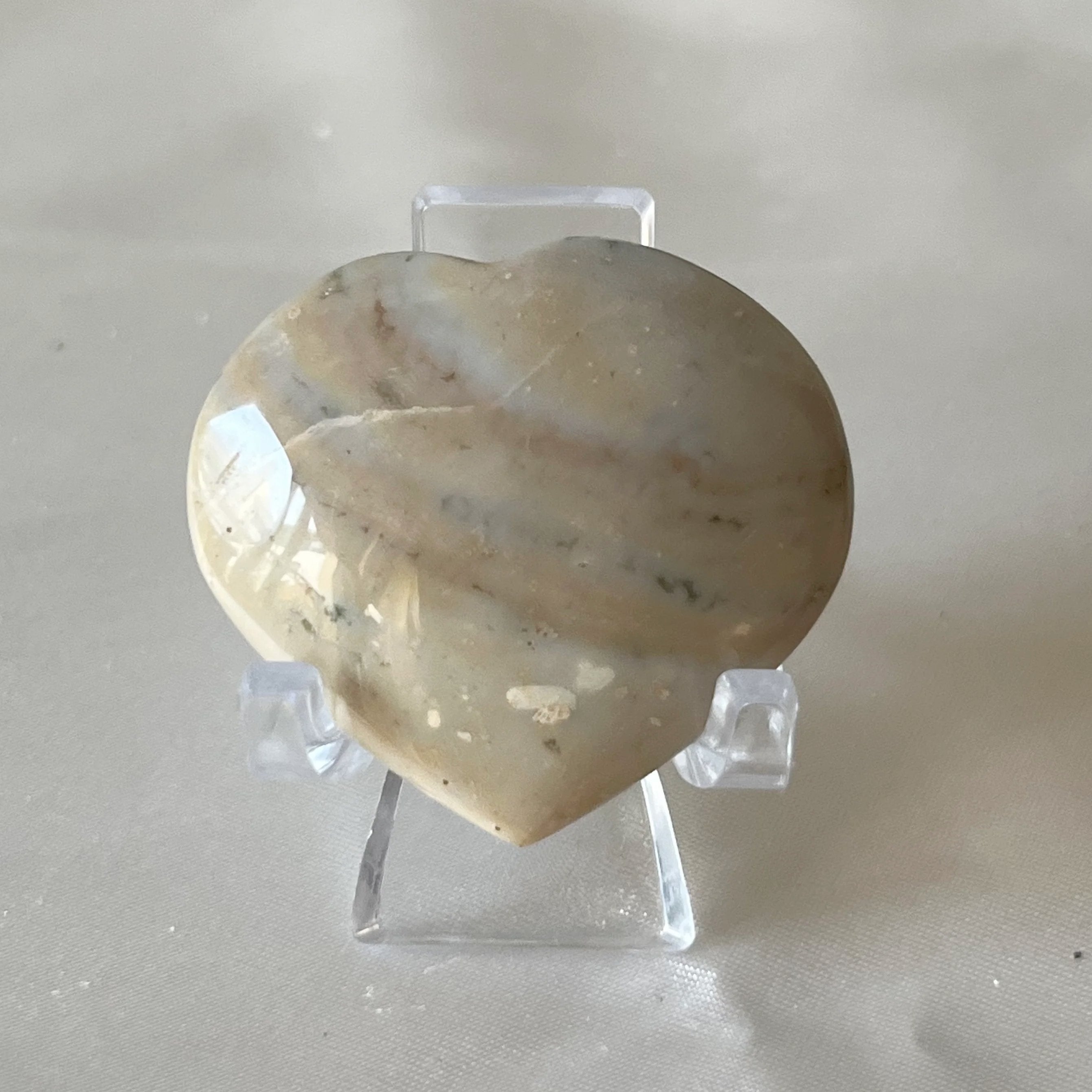 Ocean Jasper Heart Crystals