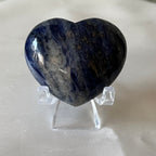 Sodalite Heart - Wisdom & Guidance Crystals