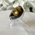 Tiger's Eye Heart - Courage & Protection Crystals