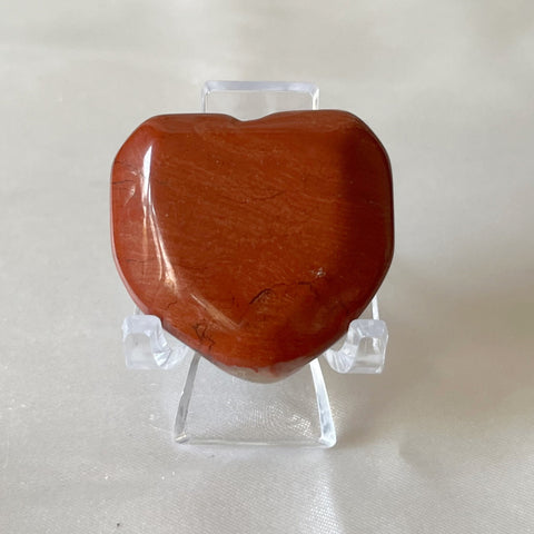 Red Jasper Heart - Vitality & Protection Crystals