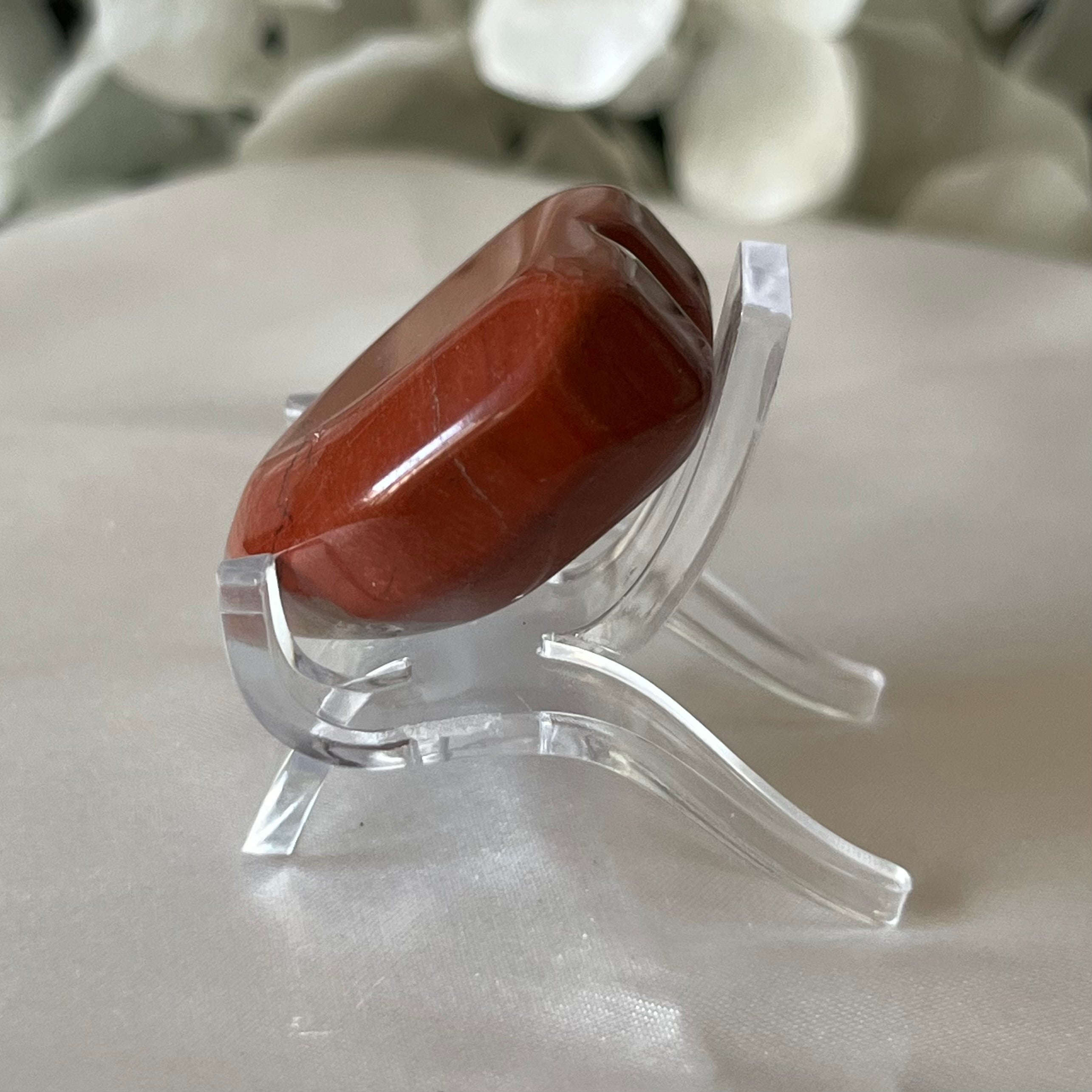 Red Jasper Heart - Vitality & Protection Crystals
