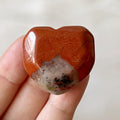 Red Jasper Heart - Vitality & Protection 3cm Crystals