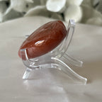 Peach Aventurine Puff Heart Crystals