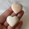 Pink Feldspar Moonstone Puff Heart - Kindness & Femininity Mini- 3cm Crystals