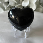 Snowflake Obsidian Heart - Renovation & Personal Strength Crystals