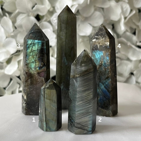 Labradorite Polished Point - Magic & Clairvoyance Crystals