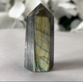 Labradorite Polished Point - Magic & Clairvoyance 1- 3.6cm x 1.6cm Crystals