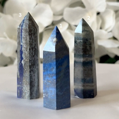 Lapis Lazuli Polished Point - Spiritual Elevation & Wisdom Crystals